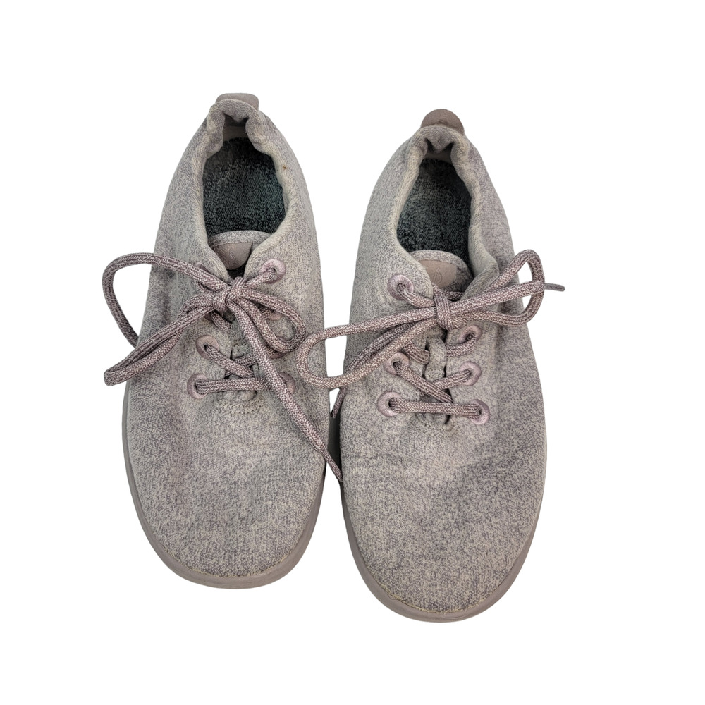 Allbirds Wool Runners Sneakers Grey 8 - Picture 3 of 5